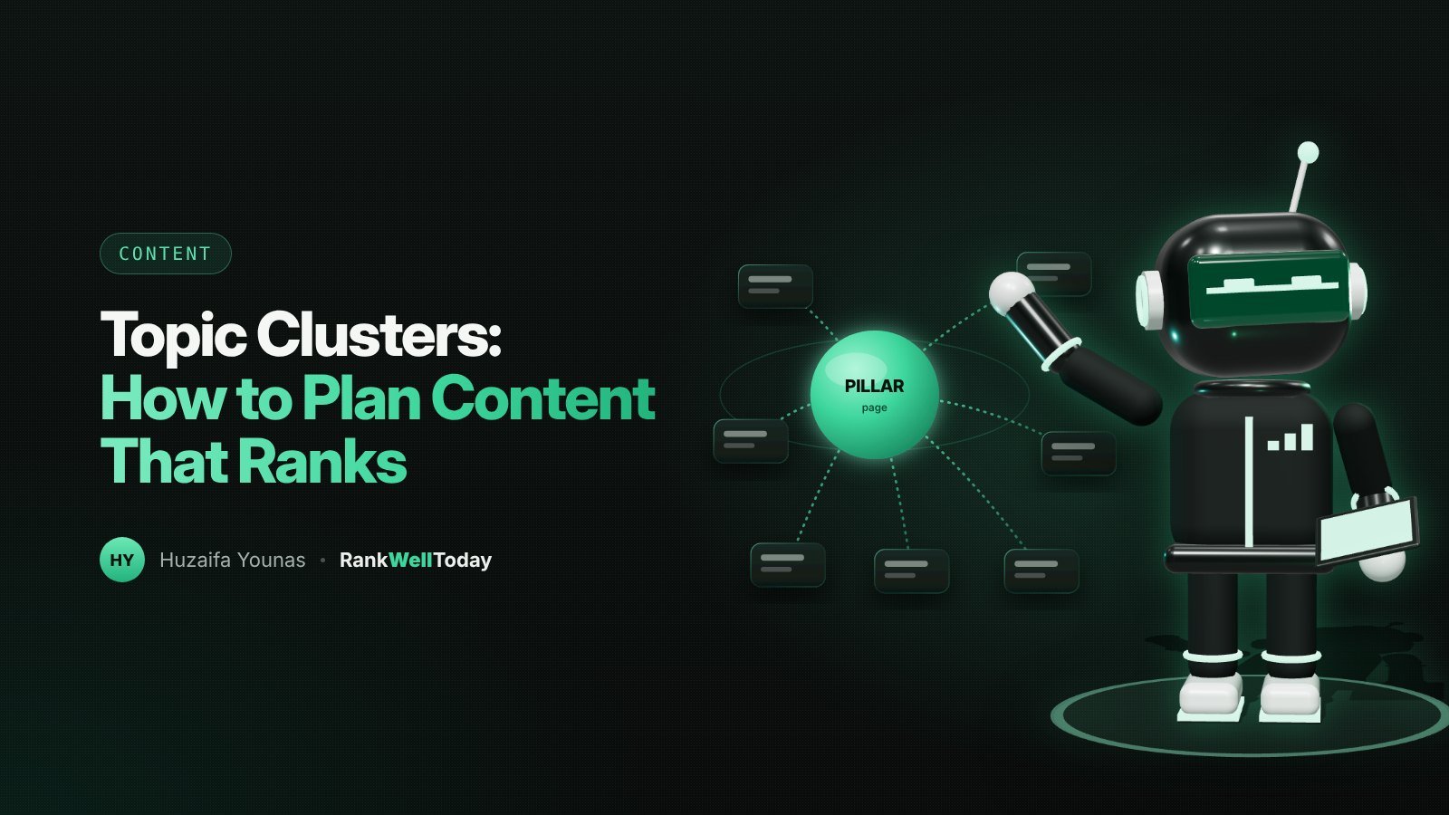 Topic Clusters: How to Plan Content That Ranks — cover image